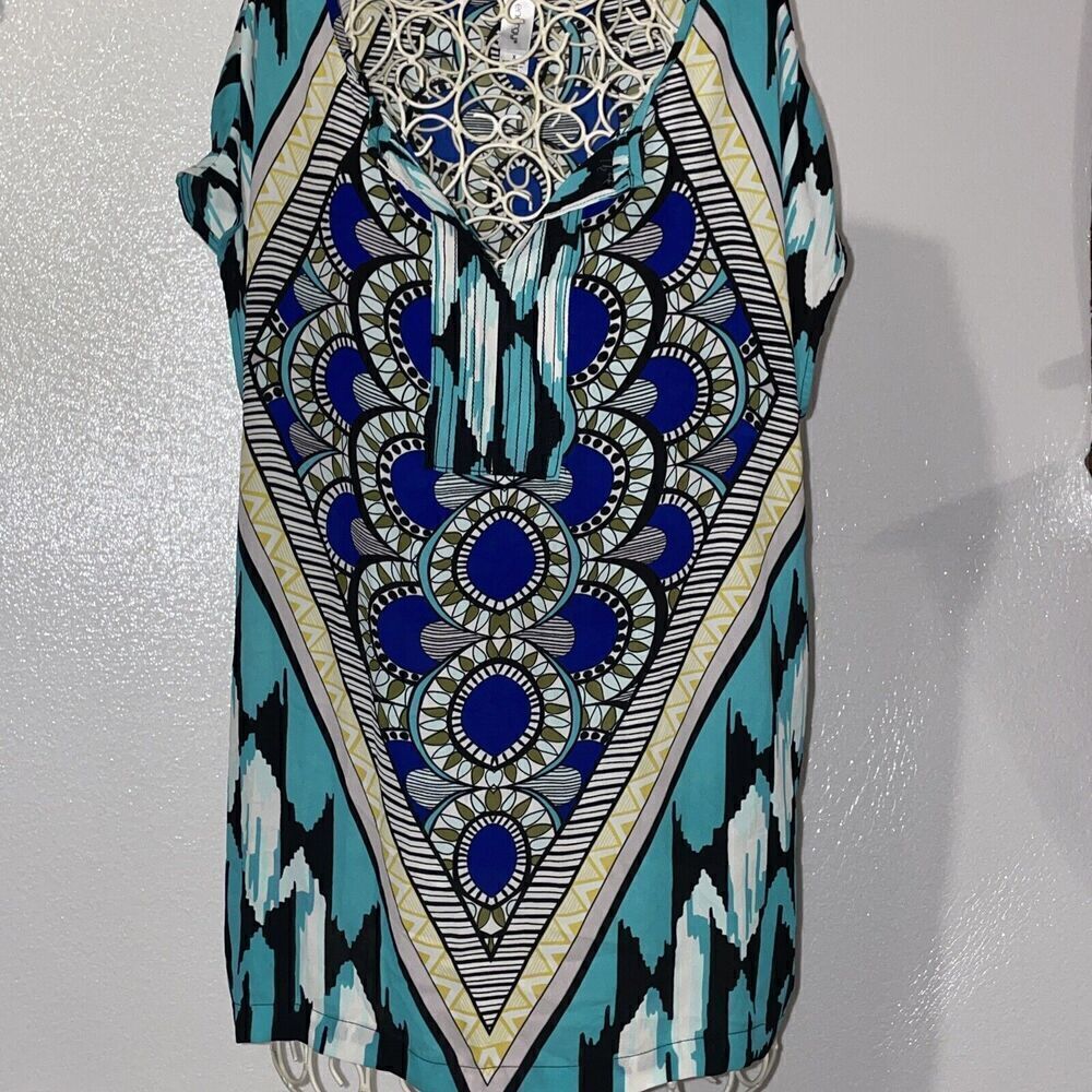 Womans Pure Energy Top Size X Multicolor 100% Polyester